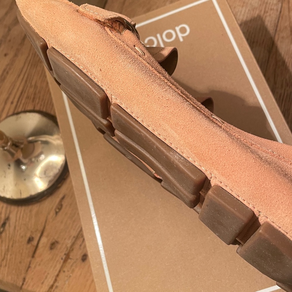 Prada Women's Light Pink Suede Loafers - Picture 9 of 9